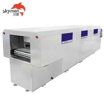 Full Automatic Ultrasonic Cleaning Line High Presure Water Spray For Ferrite Cores