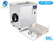 Double Tanks Ultrasound Washing Machine , Automotive Ultrasonic Cleaner For Car Parts Grease